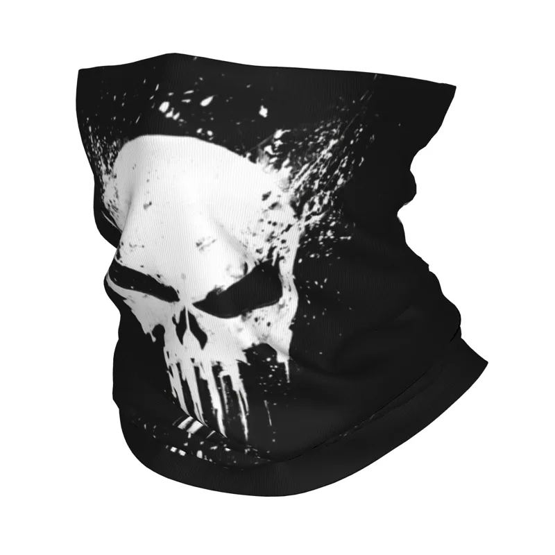 Neck Gaiter Fleece - Scaldacollo Invernale Personalizzato con Teschio, Sciarpa