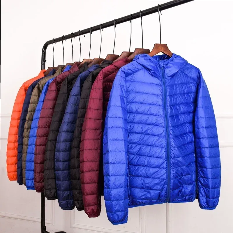 Down Jacket Packable - Piumino da uomo taglie forti 7XL