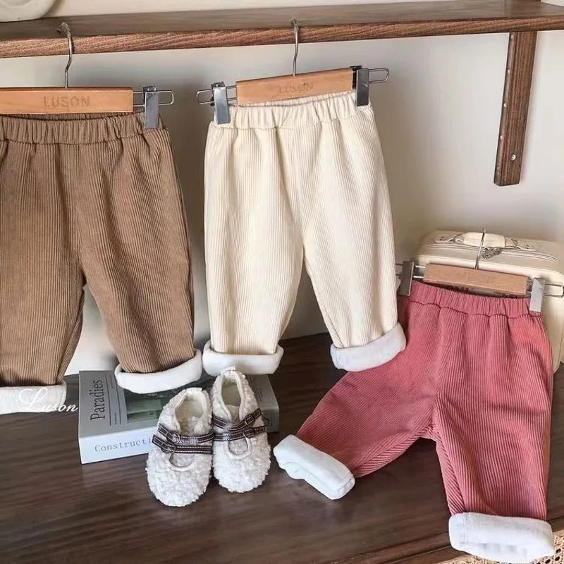 Corduroy Pant Warm - Autunno Inverno Abbigliamento per bambini Pantaloni