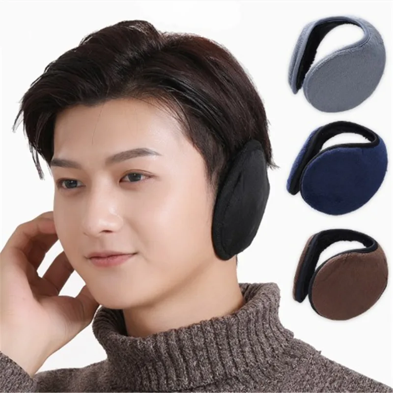 Winter Headband Fleece - Paraorecchie da uomo invernali calore dell'orecchio