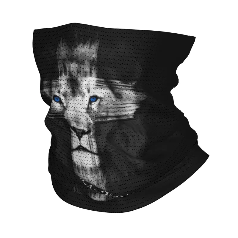 Neck Gaiter Fleece - Scaldacollo Invernale Personalizzato con Leone di