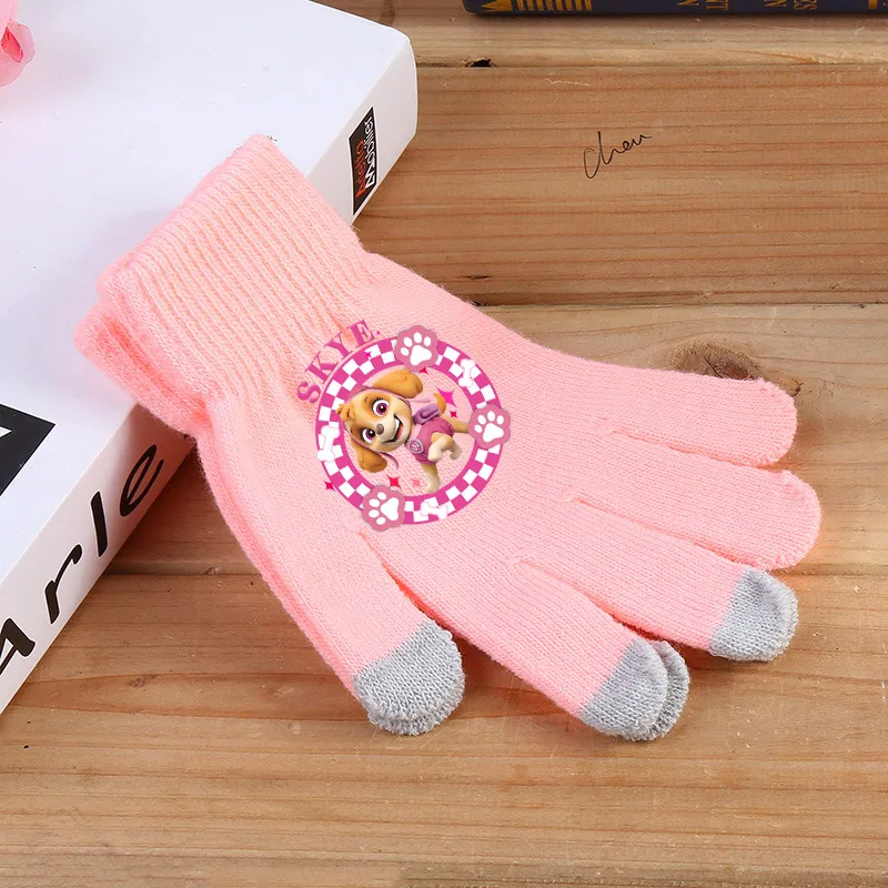 Touch Screen Gloves - Guanti da pattuglia PAW 2025 Cartoon