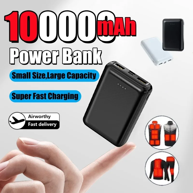 Heated Vest Battery - Power Bank portatile 100000mAh Batteria esterna
