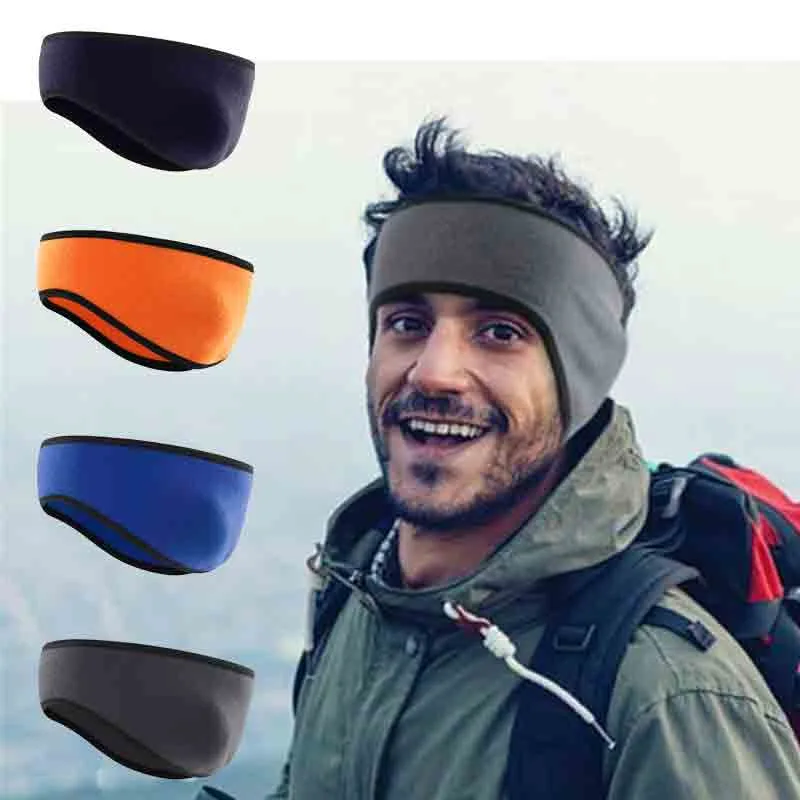 Fleece Ear Warmer Band - 1 pz inverno pile paraorecchie tempo