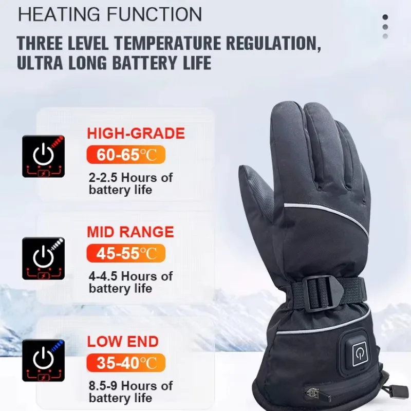Touch Screen Gloves - Snowboard Touchscreen Calore Inverno Riscaldamento caldo