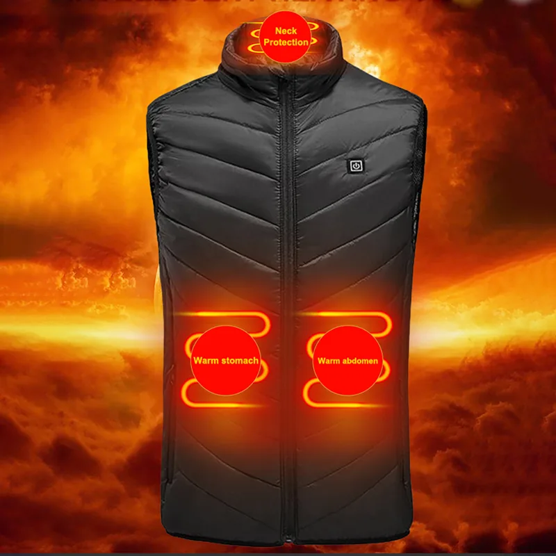 Heated Vest Battery - Gilet da caccia riscaldato elettrico inverno