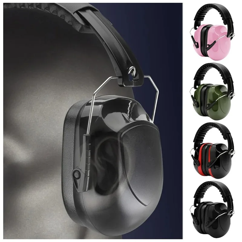 Earmuffs Foldable - SNR-34dB Cuffie antirumore regolabili Riduzione del