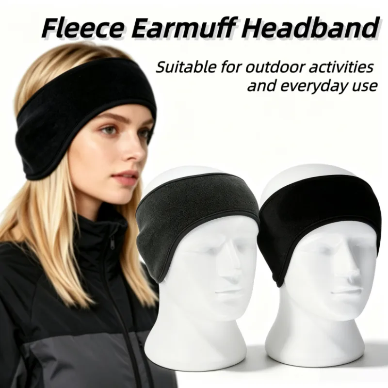 Winter Headband Fleece - Fascia Copriorecchie in Pile per Uomo