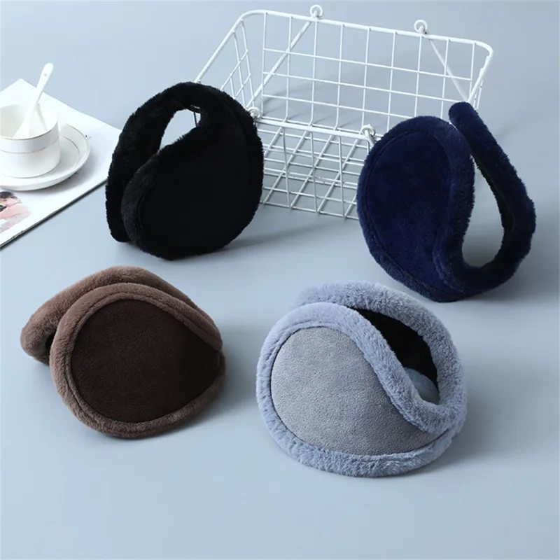 Fleece Ear Warmer Band - Paraorecchie da uomo scaldaorecchie invernali in