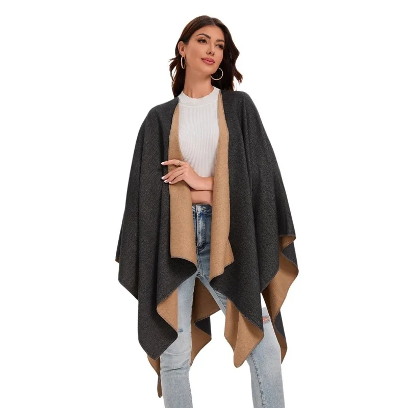 Shawl Wrap Winter - Cappotto caldo Scialle da viaggio con