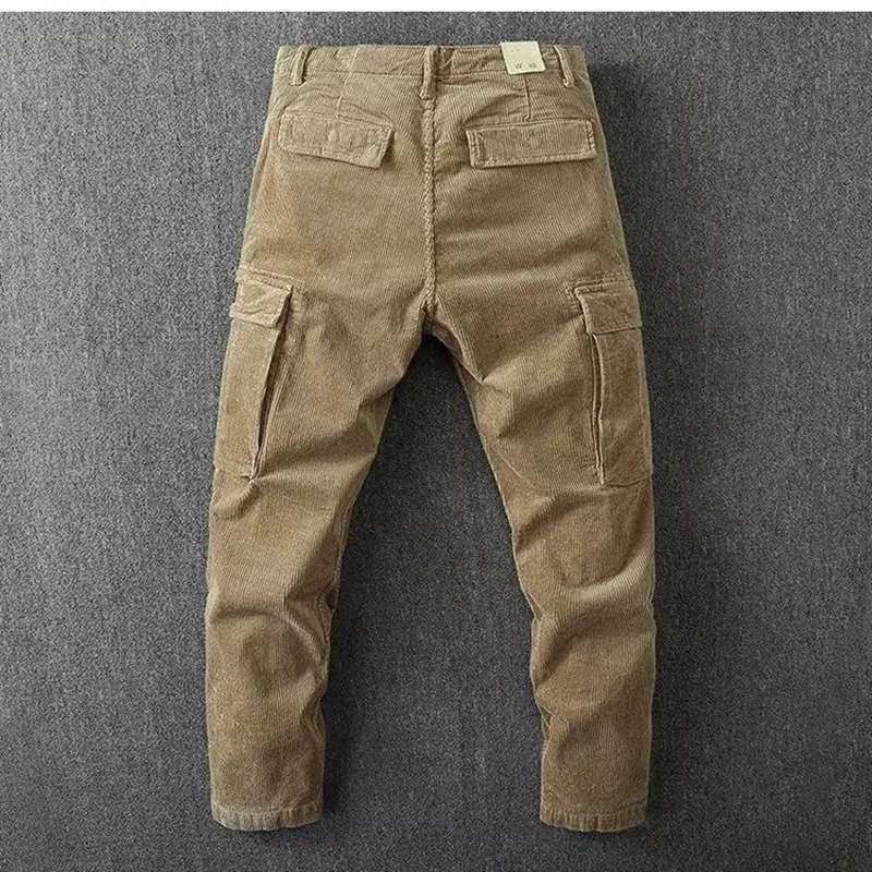 Corduroy Pant Warm - Primavera e autunno nuova moda tinta