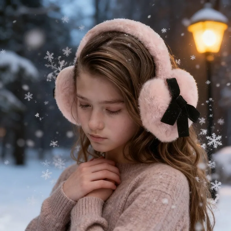 Earmuffs Foldable - 1pc Paraorecchie invernali in tinta unita