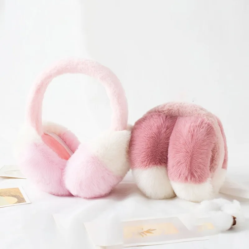Earmuffs Foldable - Moda Paraorecchie in pelliccia sintetica Colore