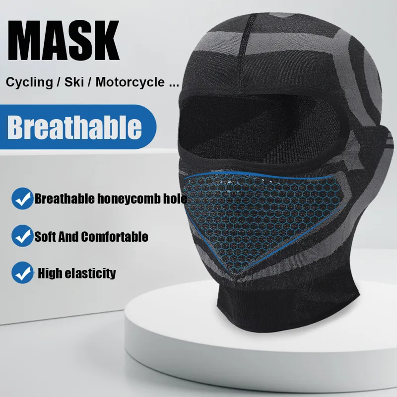 Balaclava Ski Mask - Passamontagna elastico traspirante Cappello Caschi da