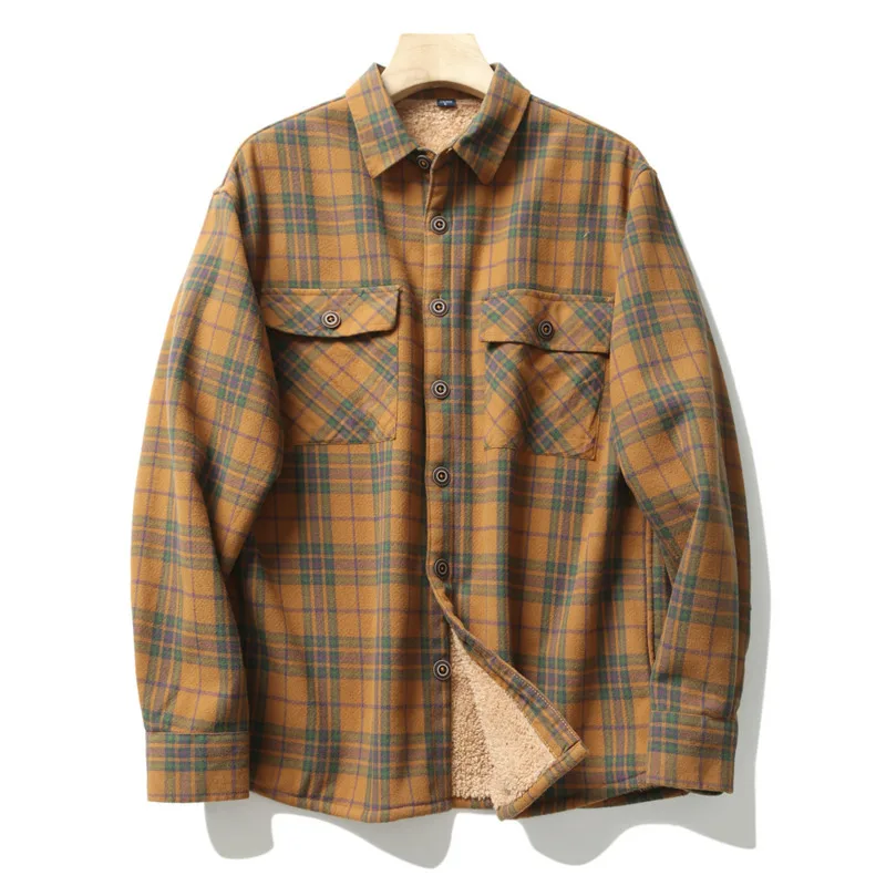 Flannel Shirt Lined - Camicie di flanella scozzese da uomo