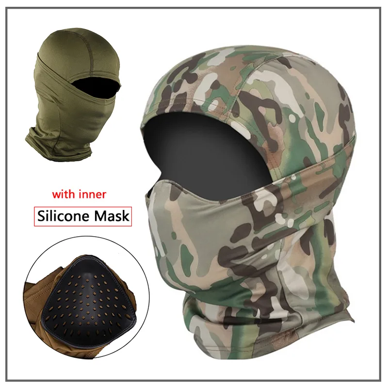 Balaclava Ski Mask - Passamontagna Tattico Integrale per Airsoft, Paintball,