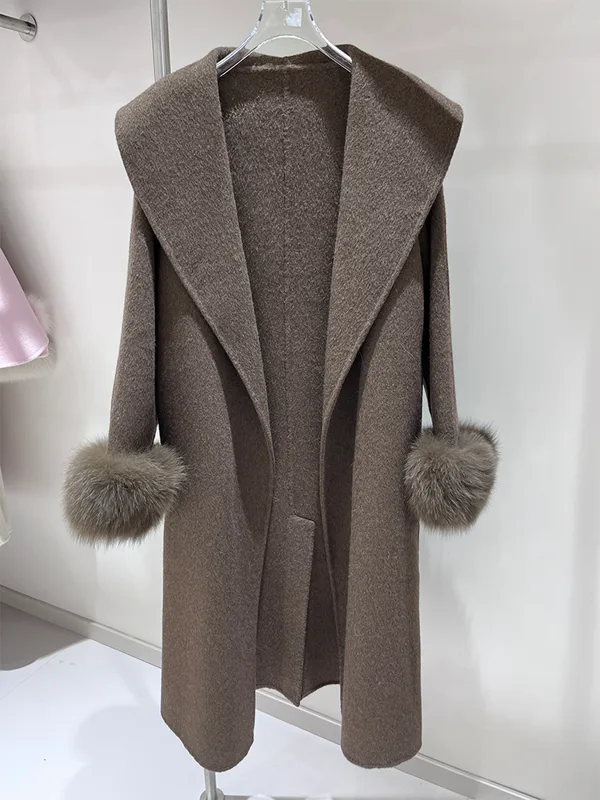 Wool Coat Peacoat - 2025 Nuovo cappotto di lana con