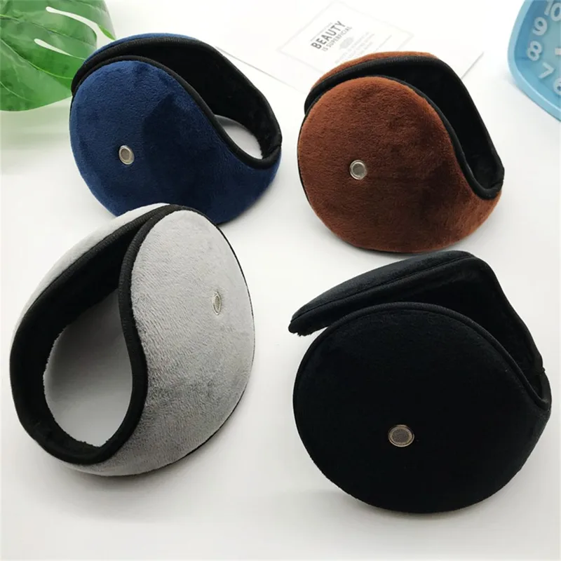 Fleece Ear Warmer Band - Cuffie antirumore da uomo Scaldaorecchie invernali