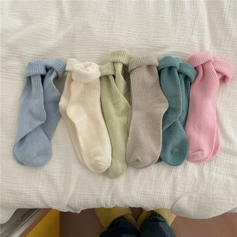 Thermal Sock Wool - Calzini lunghi caldi spessi invernali da