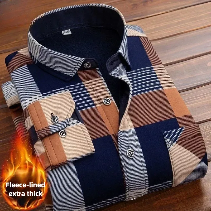Flannel Shirt Lined - 2025 Camicie scozzesi a maniche lunghe