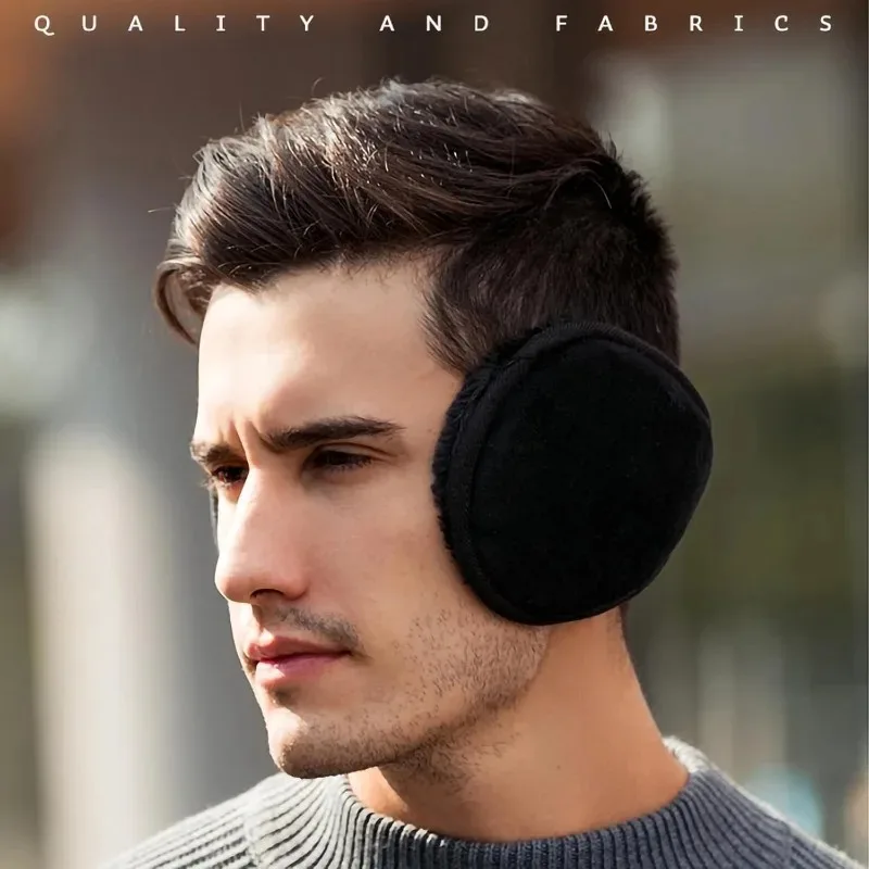 Earmuffs Foldable - Paraorecchie Invernali Unisex Pieghevoli in Pile