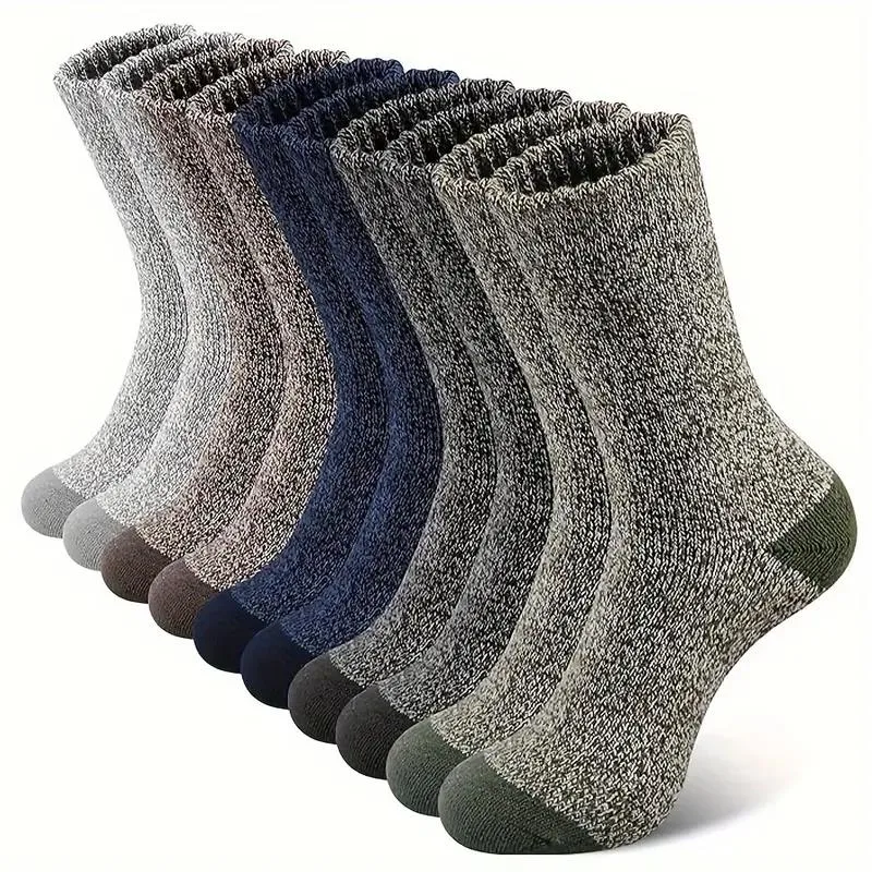 Thermal Sock Wool - 5 paia di calzini da uomo