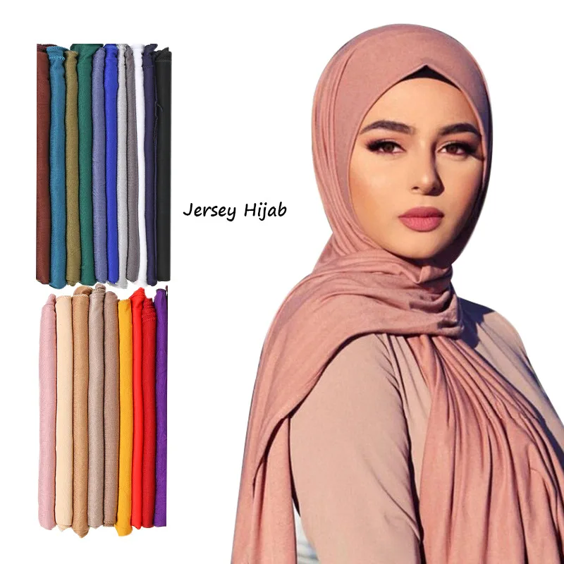 Shawl Wrap Winter - 30 colori tinta unita maglia modale