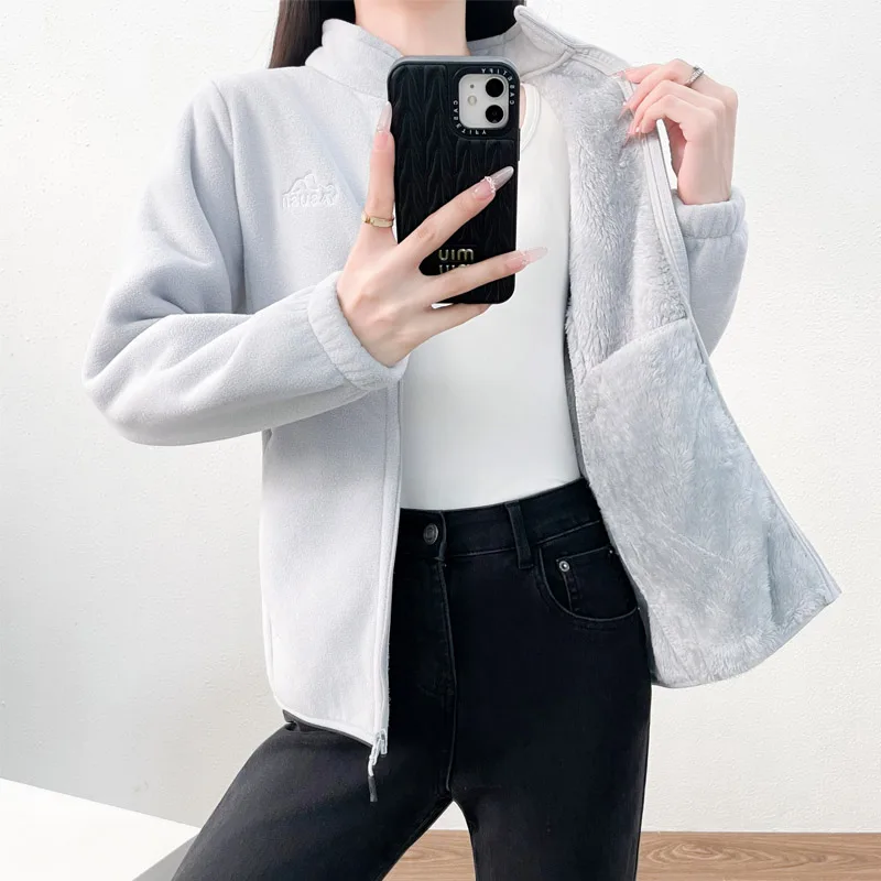 Sherpa Hoodie Fleece - Felpa in pile senza cappello Felpa