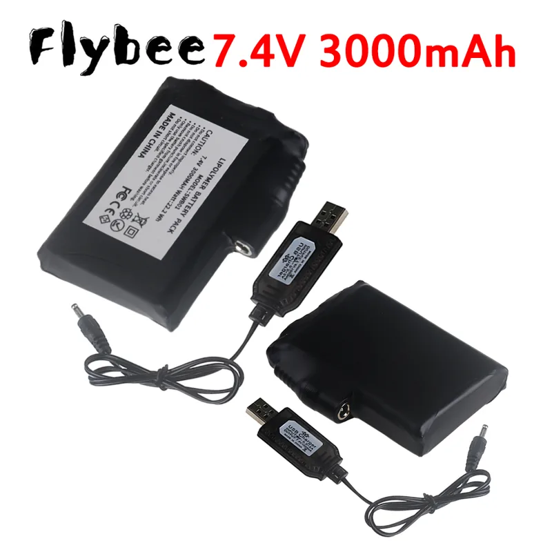 Heated Vest Battery - Batteria Li-Polymer 7.4V 3000mAh per Guanti
