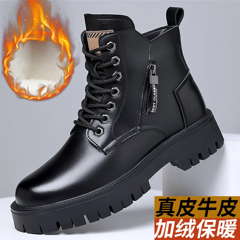 Waterproof Winter Boot - Stivali classici da uomo in vera