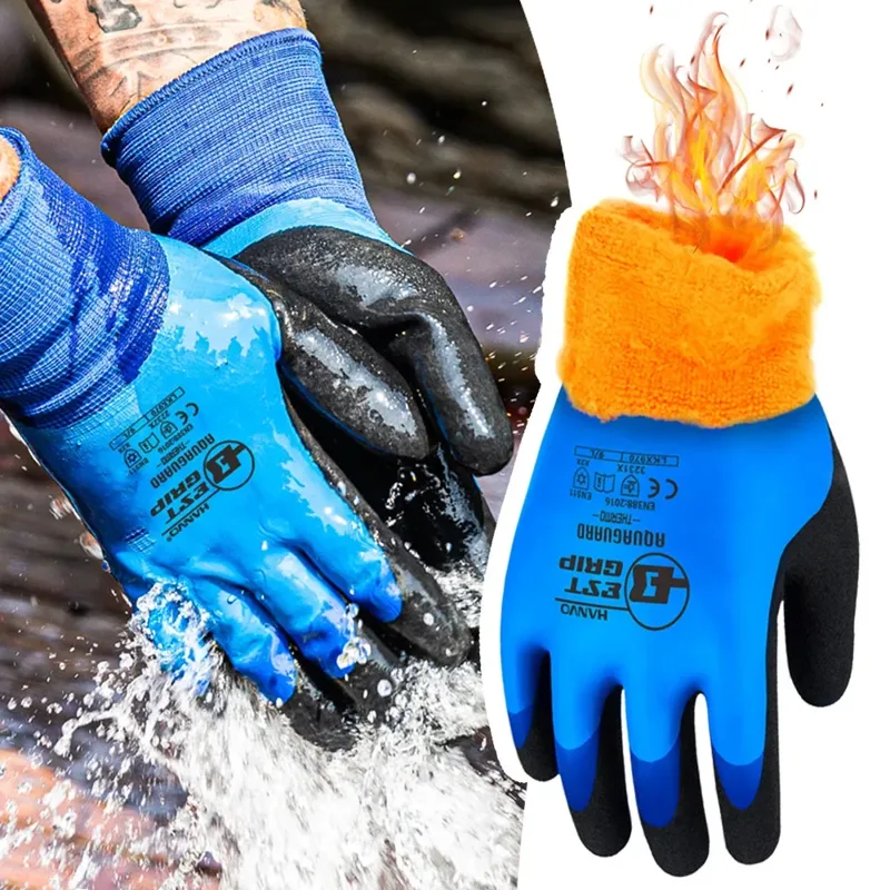 Snow Glove Insulated - Guanti da lavoro invernali impermeabili Rivestimento