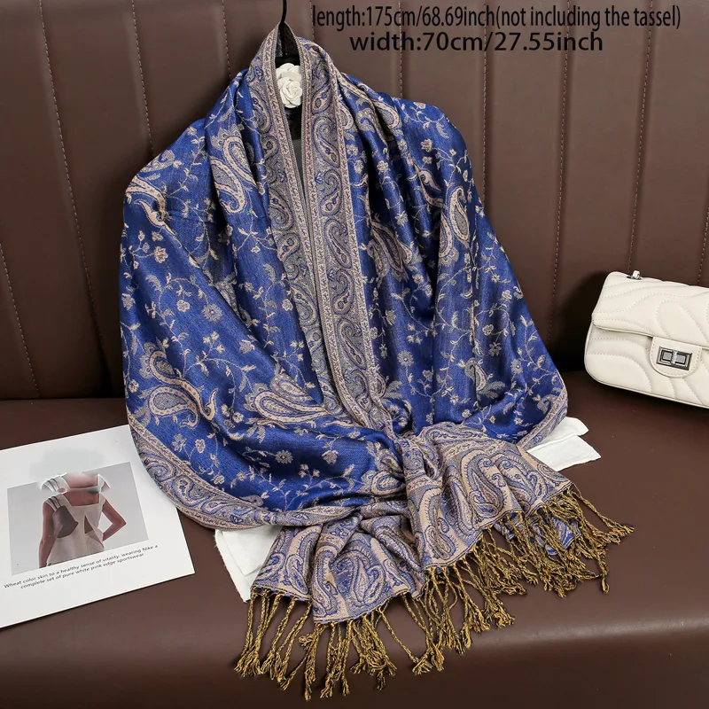 Shawl Wrap Winter - Marchio di lusso Autunno Cashmere Scialle