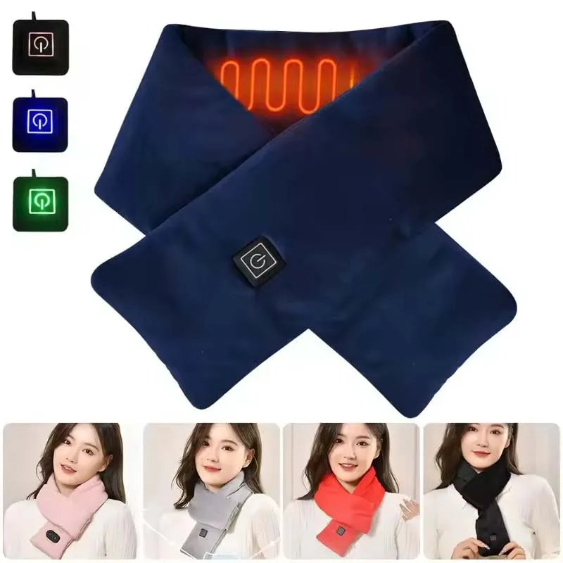 Neck Gaiter Fleece - USB Donna Uomo Sciarpa riscaldante Sciarpa