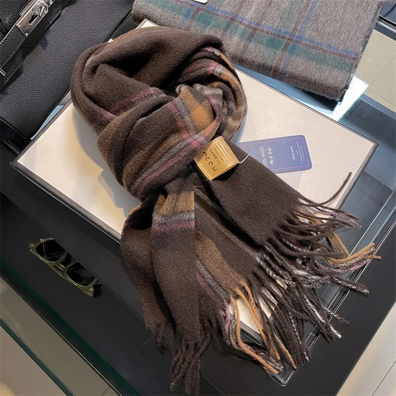 Wool Scarf Men - Sciarpa da uomo in pura lana
