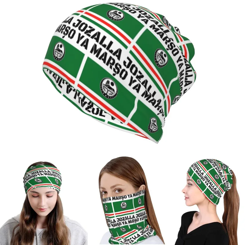 Knit Beanie Hat Warm - Bandana con bandiera di Marso Ya