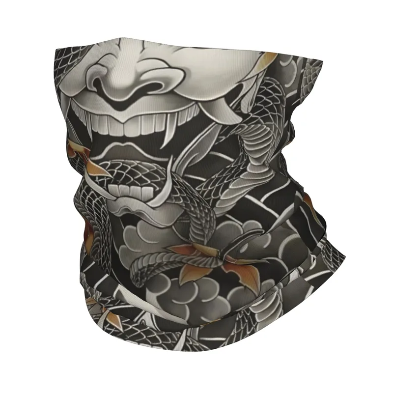Neck Gaiter Fleece - Scaldacollo Bandana Samurai Oni Demon personalizzato
