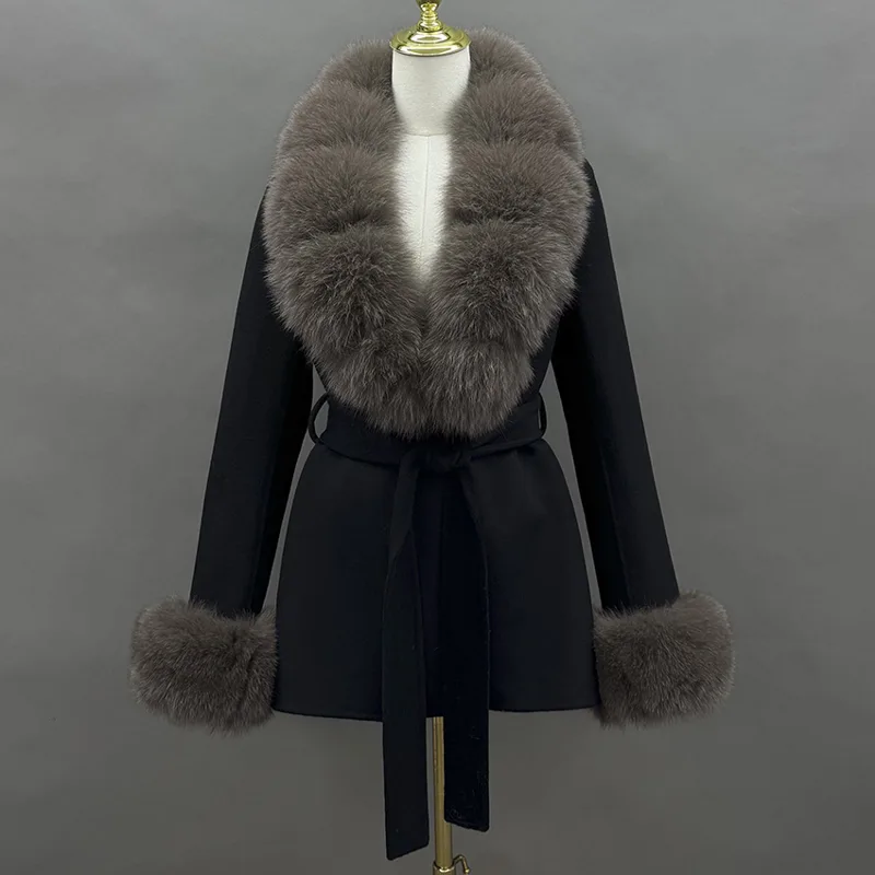 Wool Coat Peacoat - JANEFUR 2026 Cappotto in Lana con