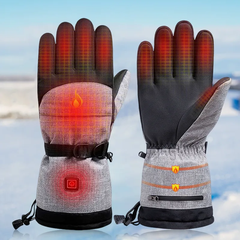 Touch Screen Gloves - Guanti Riscaldati Elettrici Ricaricabili 5000mAh per