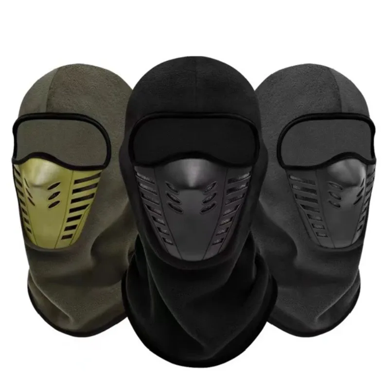 Balaclava Ski Mask - Maschera da Moto in Pile Termico,