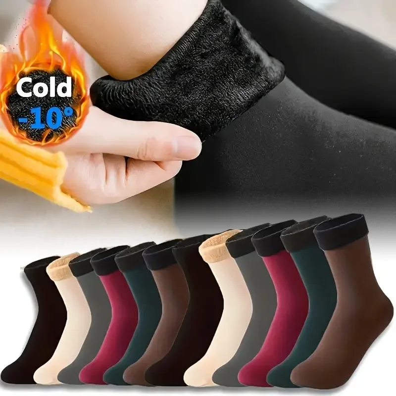 Thermal Sock Wool - 1-20 paia di calzini corti caldi