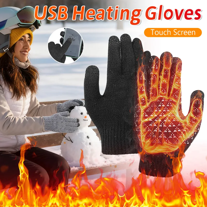 Touch Screen Gloves - Guanti riscaldati da 5 V Guanti