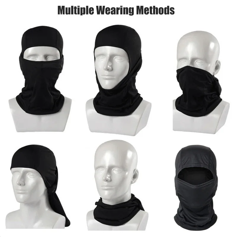 Balaclava Ski Mask - Passamontagna mimetico Cappello Ciclismo Maschera a