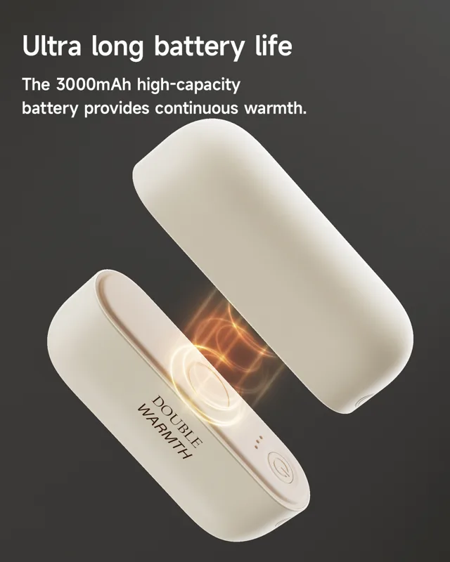 Hand Warmer Electric - Scaldamani magnetici ricaricabili 2 in 1