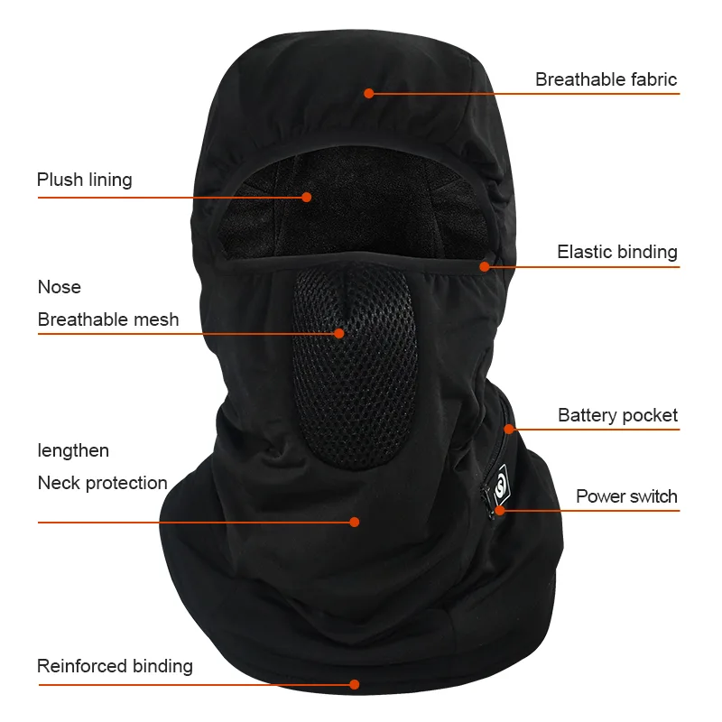 Maschera da sci riscaldante a  - Balaclava Ski Mask recensione e prezzo