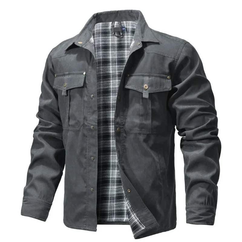 Giacche da uomo Camicia fodera - Flannel Shirt Lined recensione e prezzo