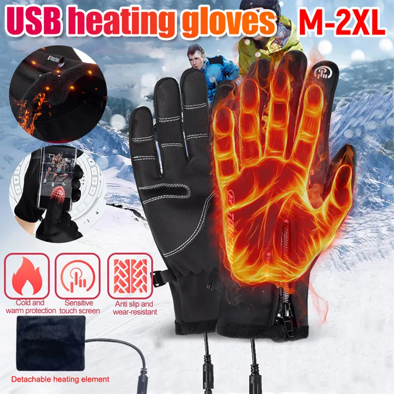 Guanti riscaldati USB da sci i - Touch Screen Gloves recensione e prezzo