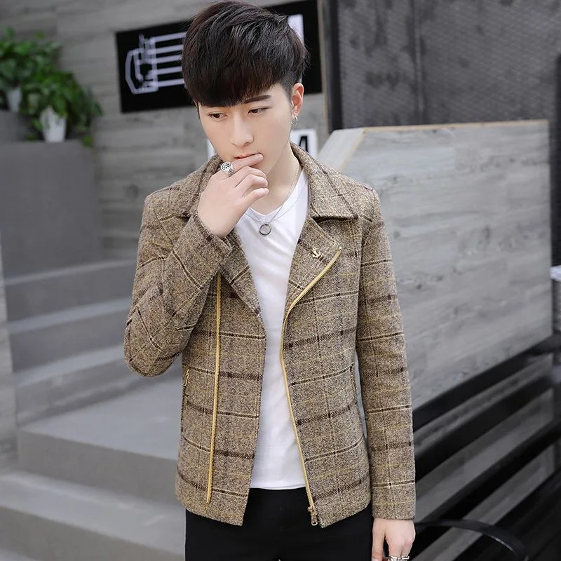 Cappotto Corto da Uomo in Mist - Wool Coat Peacoat recensione e prezzo