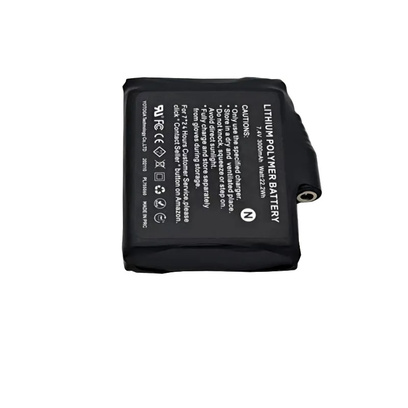 2-8PCS Polimeri di Litio 7.4V  - Heated Vest Battery recensione e prezzo