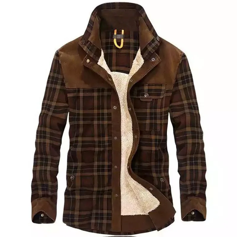 Camicia Giacca da Uomo Vintage - Flannel Shirt Lined recensione e prezzo