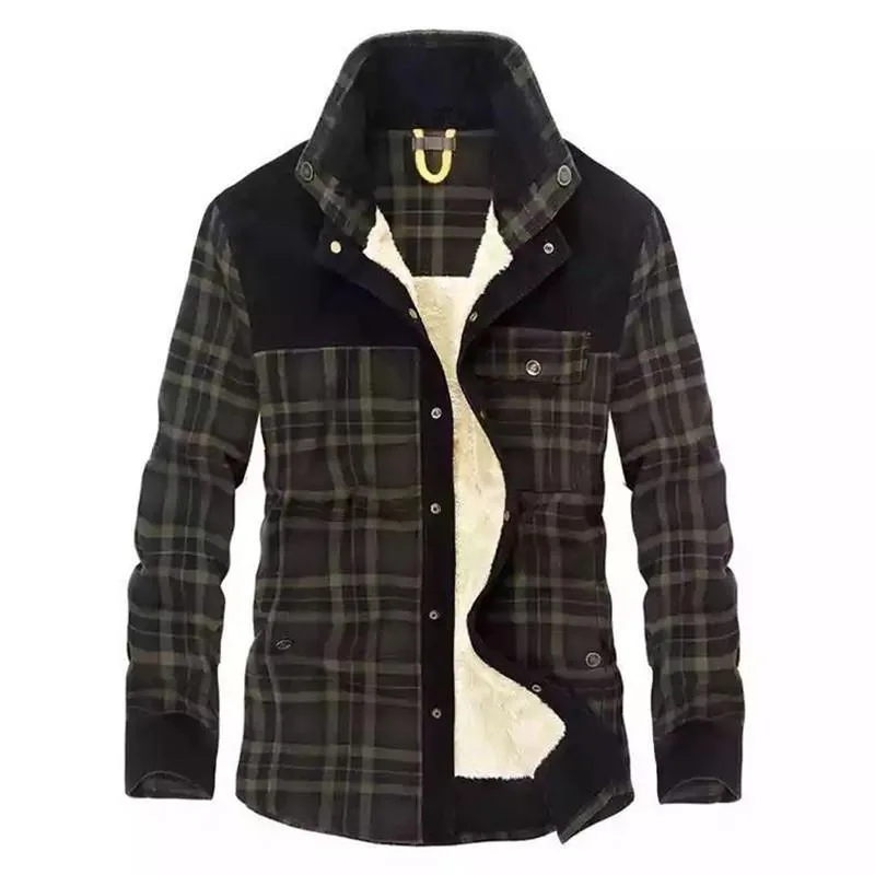 Camicia Giacca da Uomo Vintage - Flannel Shirt Lined recensione e prezzo